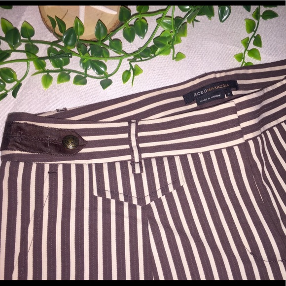 BCBGMaxAzria Striped Shorts - Picture 2 of 8